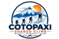 cotopaxi shared climb logo